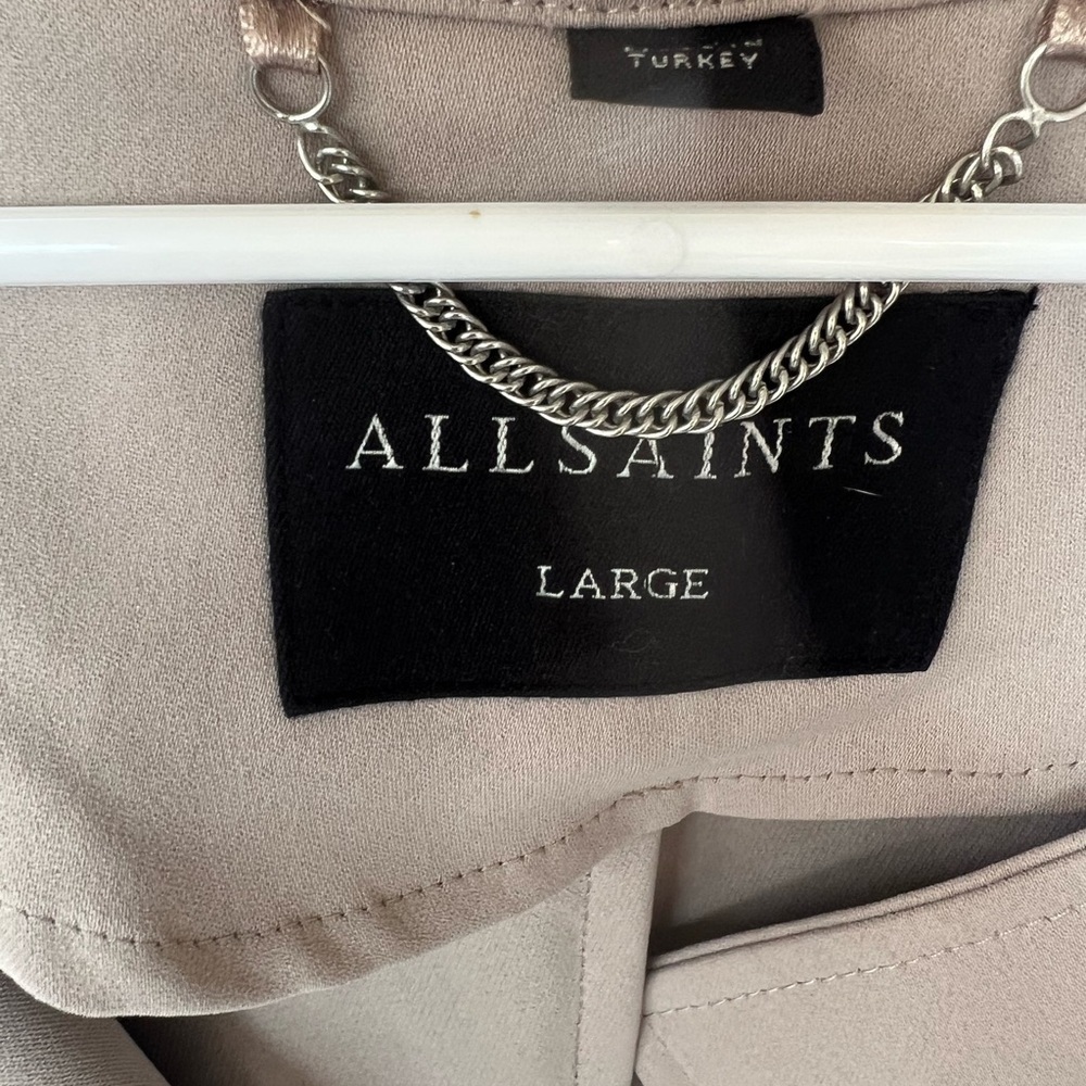 Allsaints oversized Trench Coat size L - Picture 5 of 13